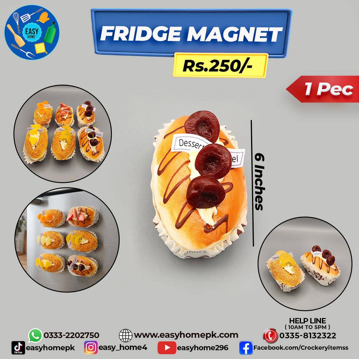Food Fridge Magnet