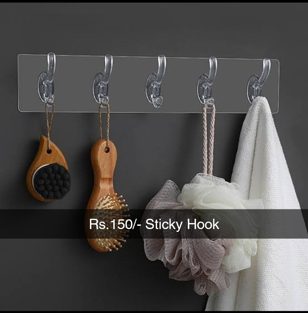 Transparent Sticky Hook