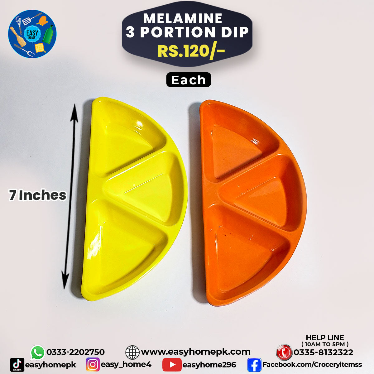 Melamine 3 Potion Watermelon Dip