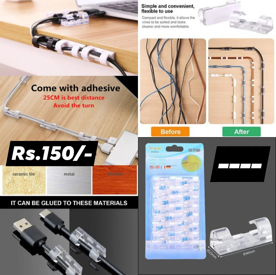 Wire Clips 20 Pcs Set