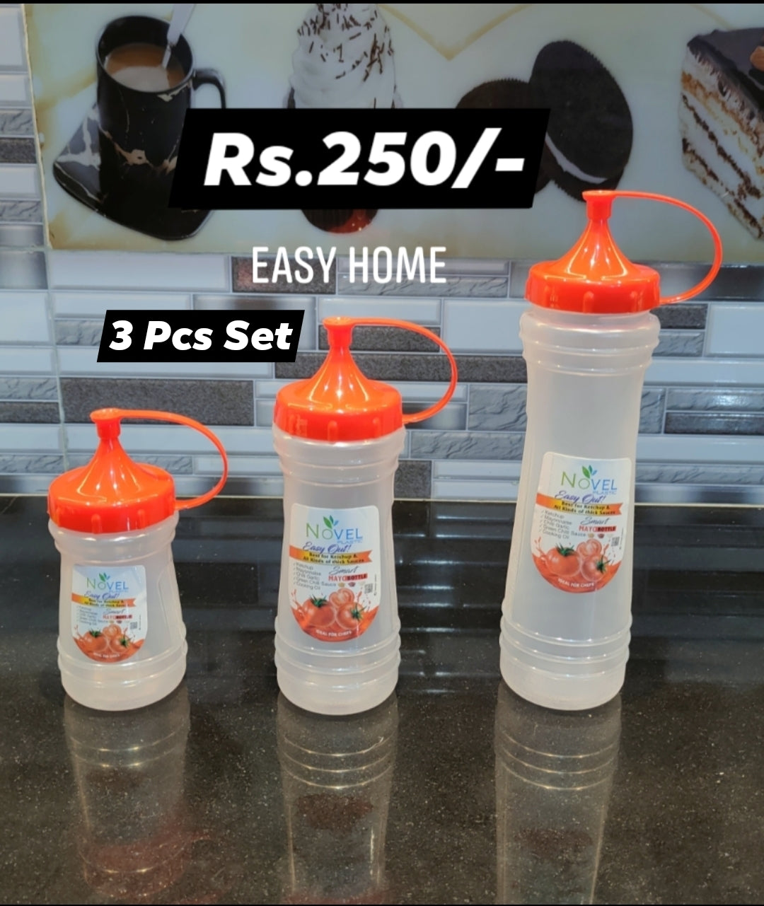 Ketchup Bottle Set