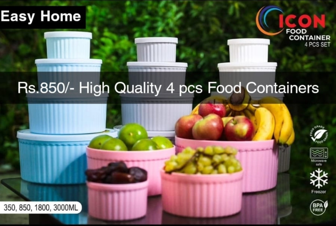 Icon Food Containers