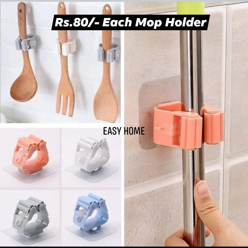 Sticky Mop Holder