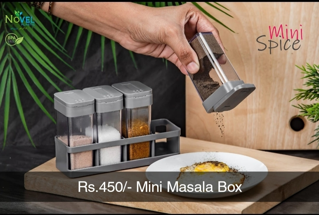 Mini Masala Box 4 Pcs Set