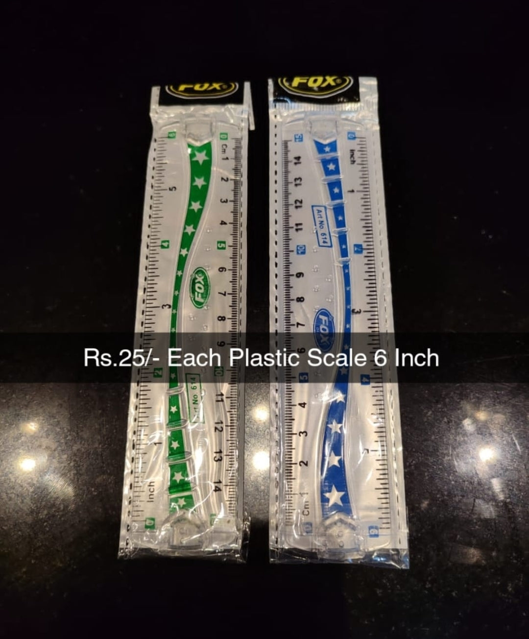 Plastic Scale 6-Inch