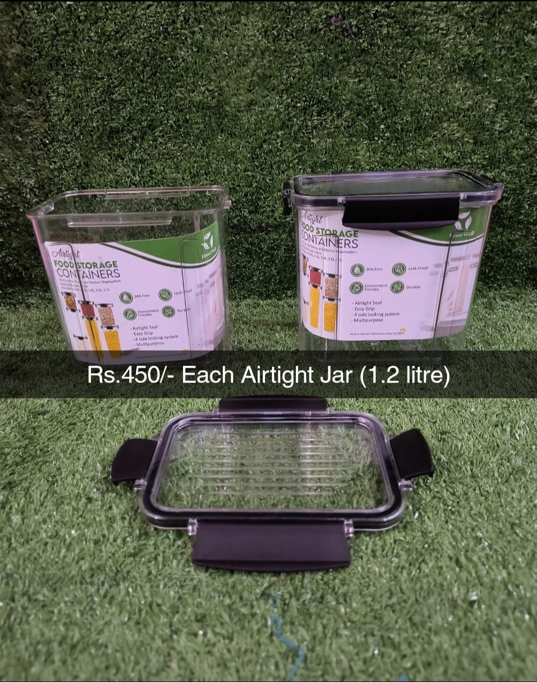 Air Tight jar - 1200 ml