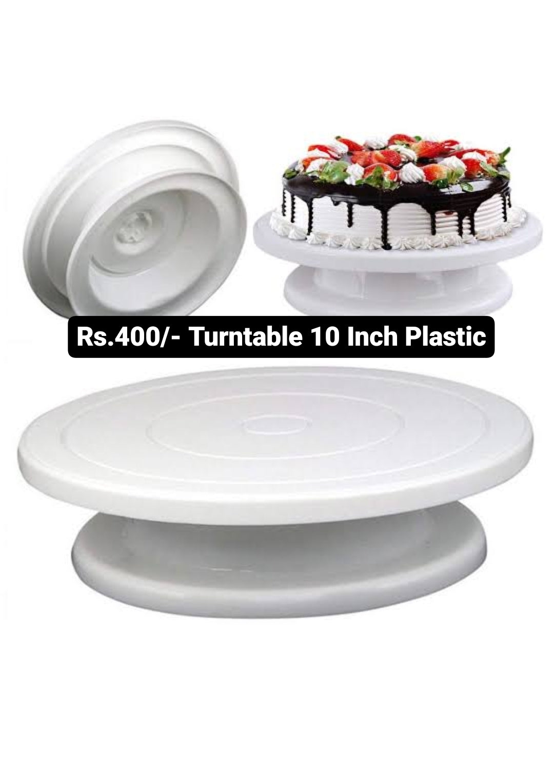 Cake Decorating Turntable