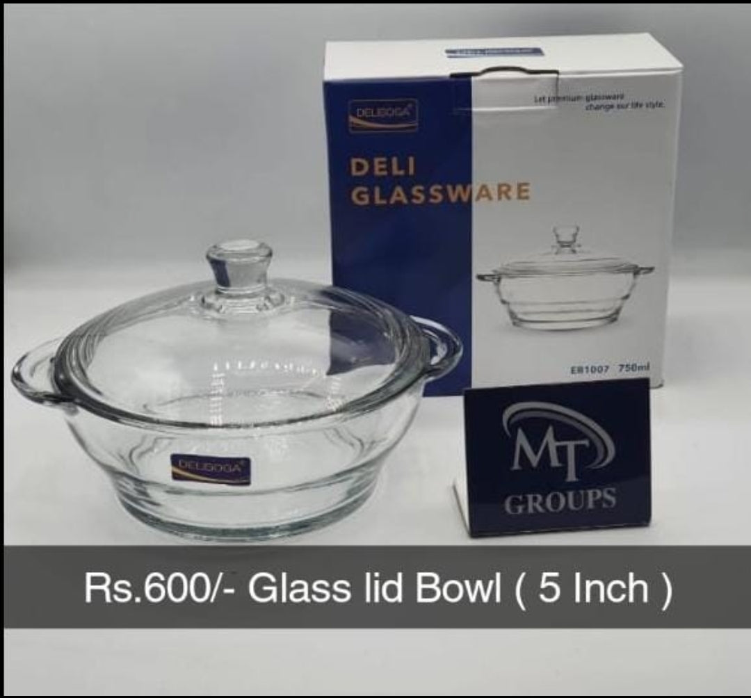 Glass Lid Bowl