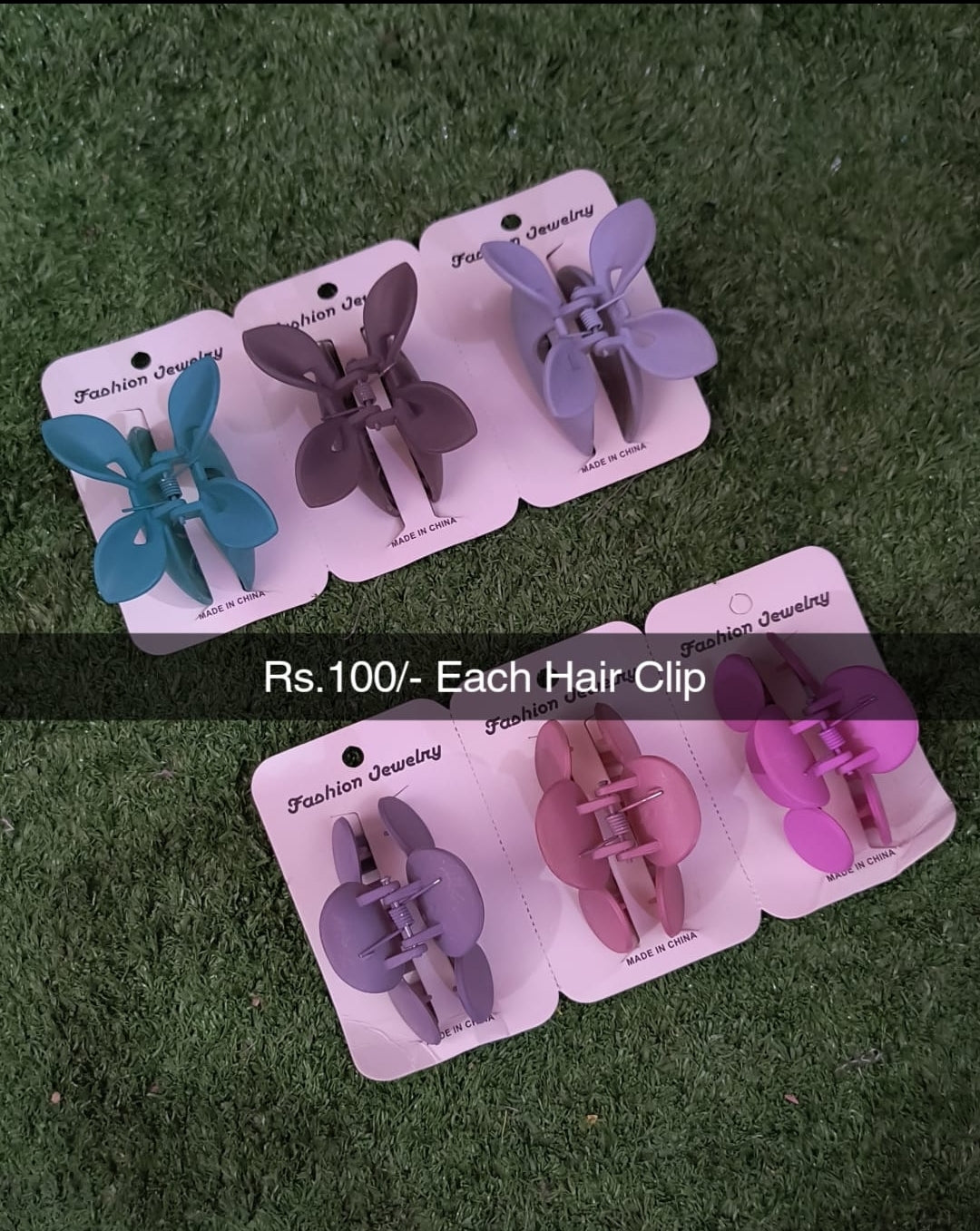 Butterfly Hair Clips