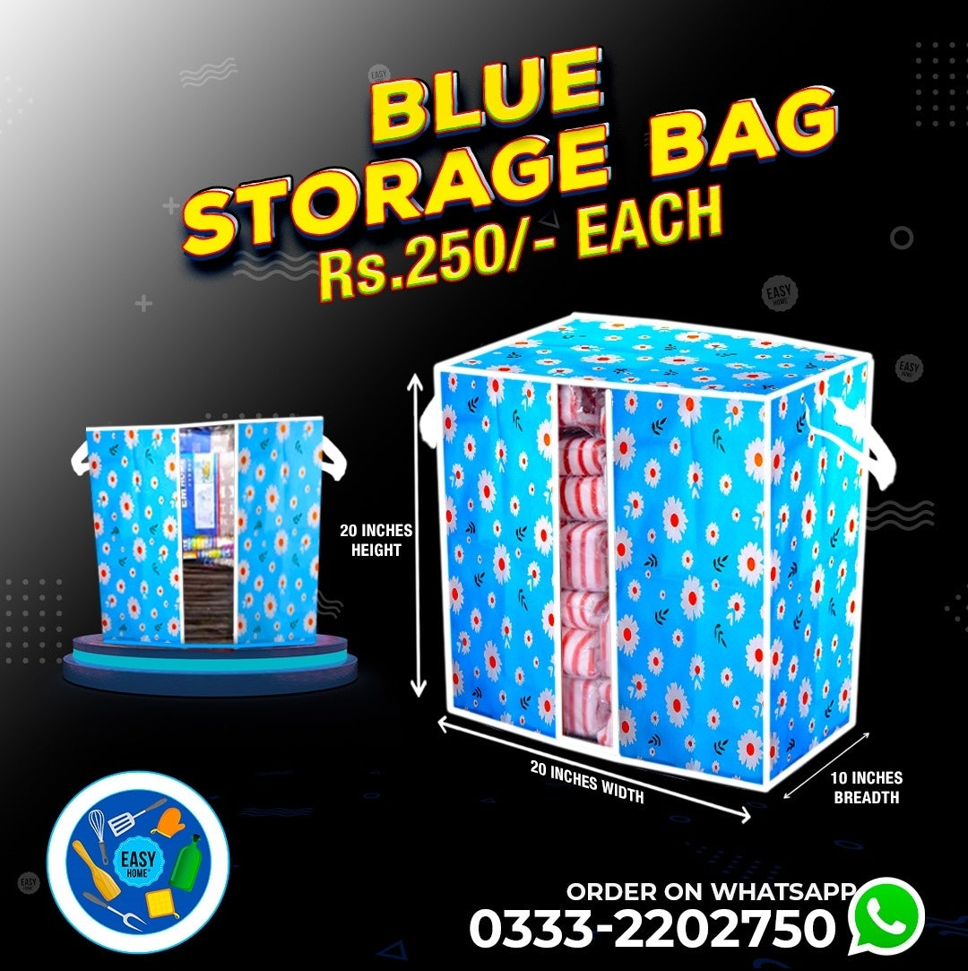Blue Storage Bag
