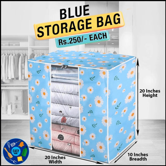 Blue Storage Bag