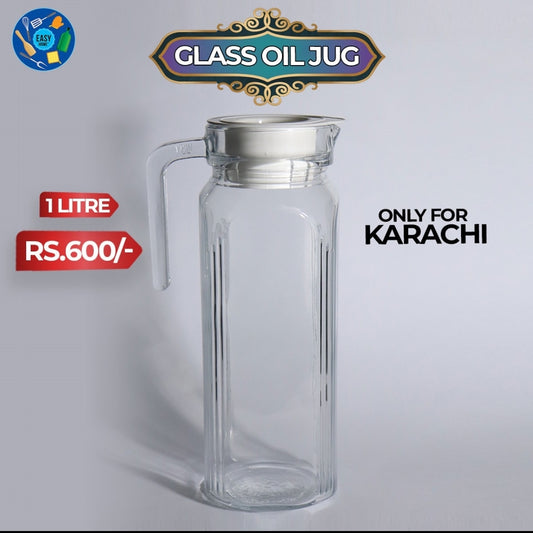 Glass Oil Jug