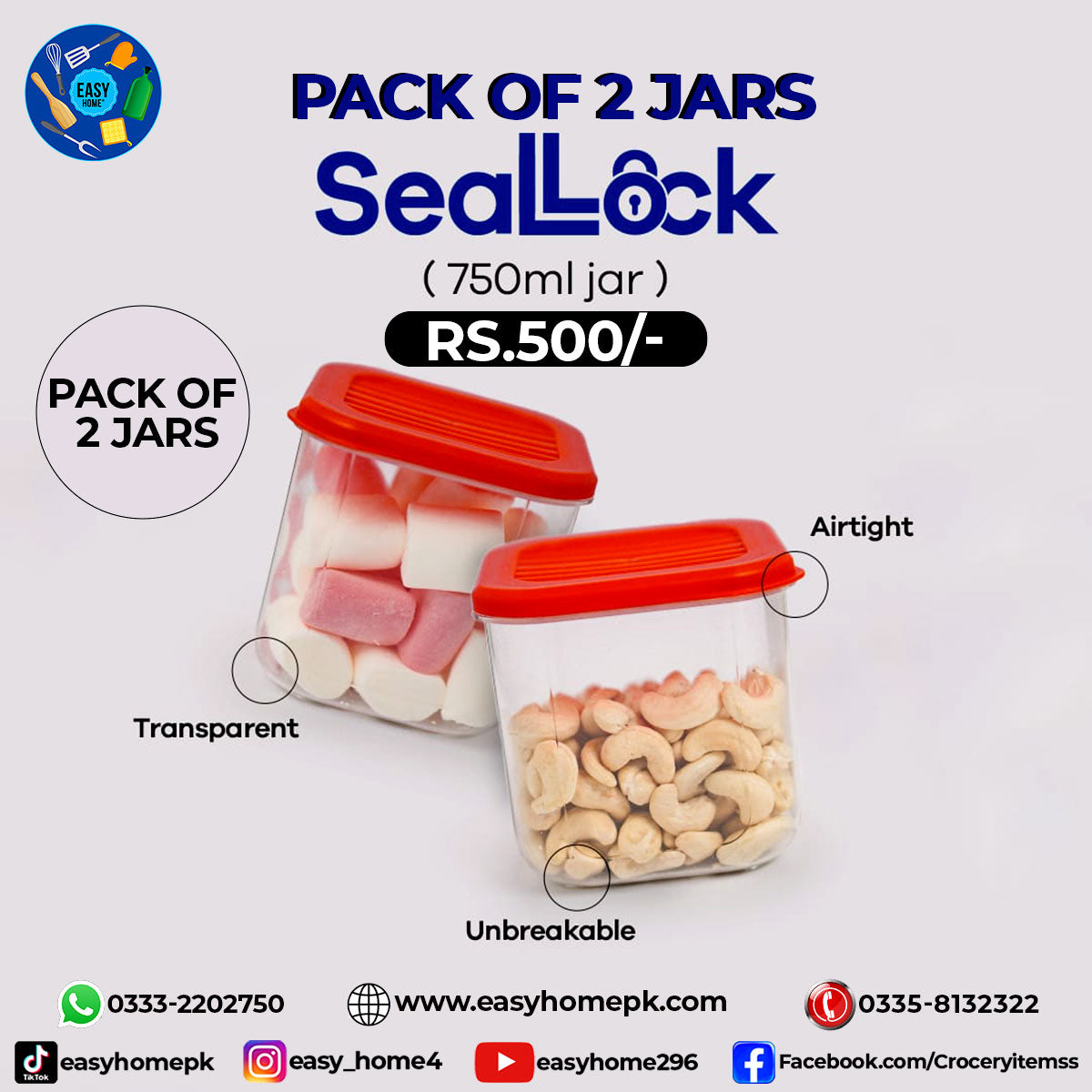 Seal Lock 2 Jars