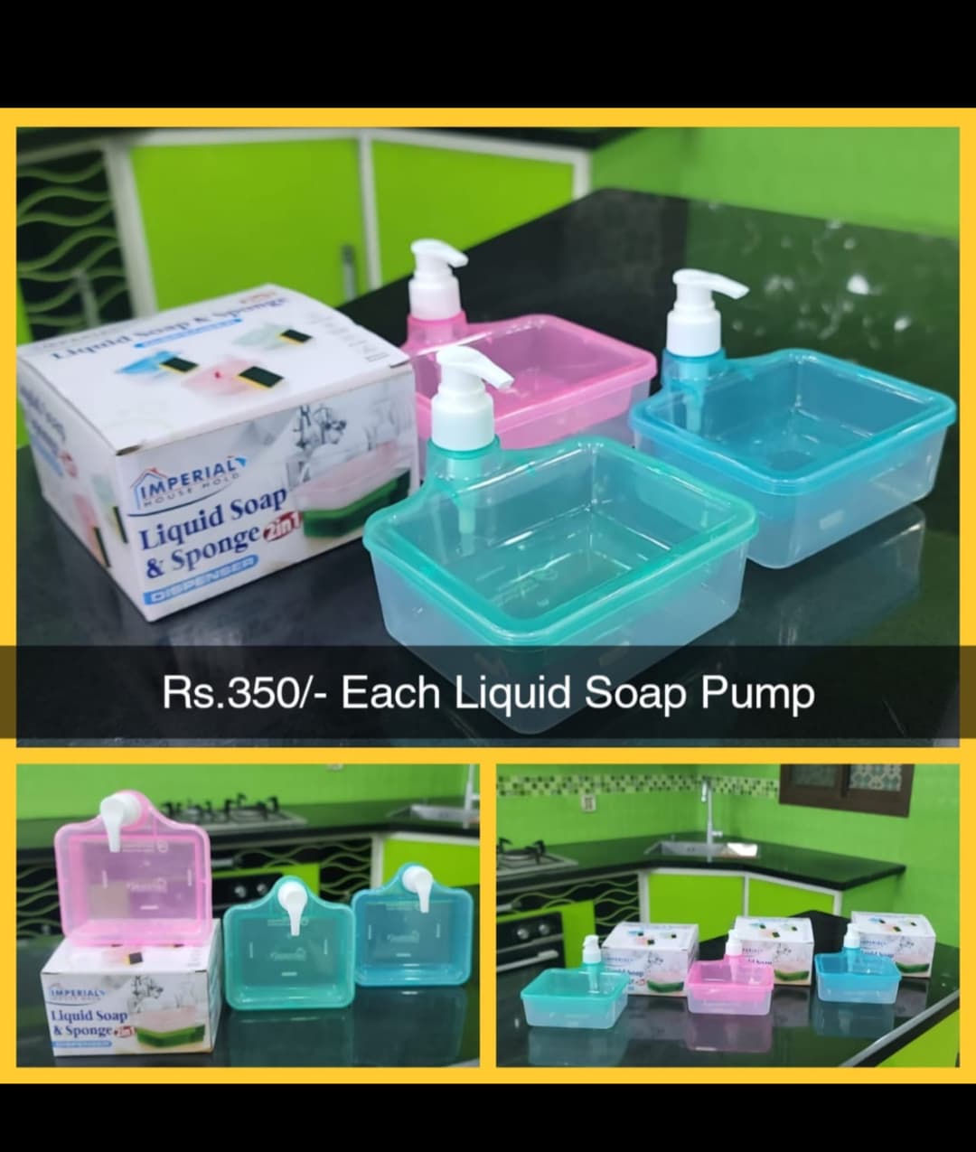 Liquid Soap Pump - Square