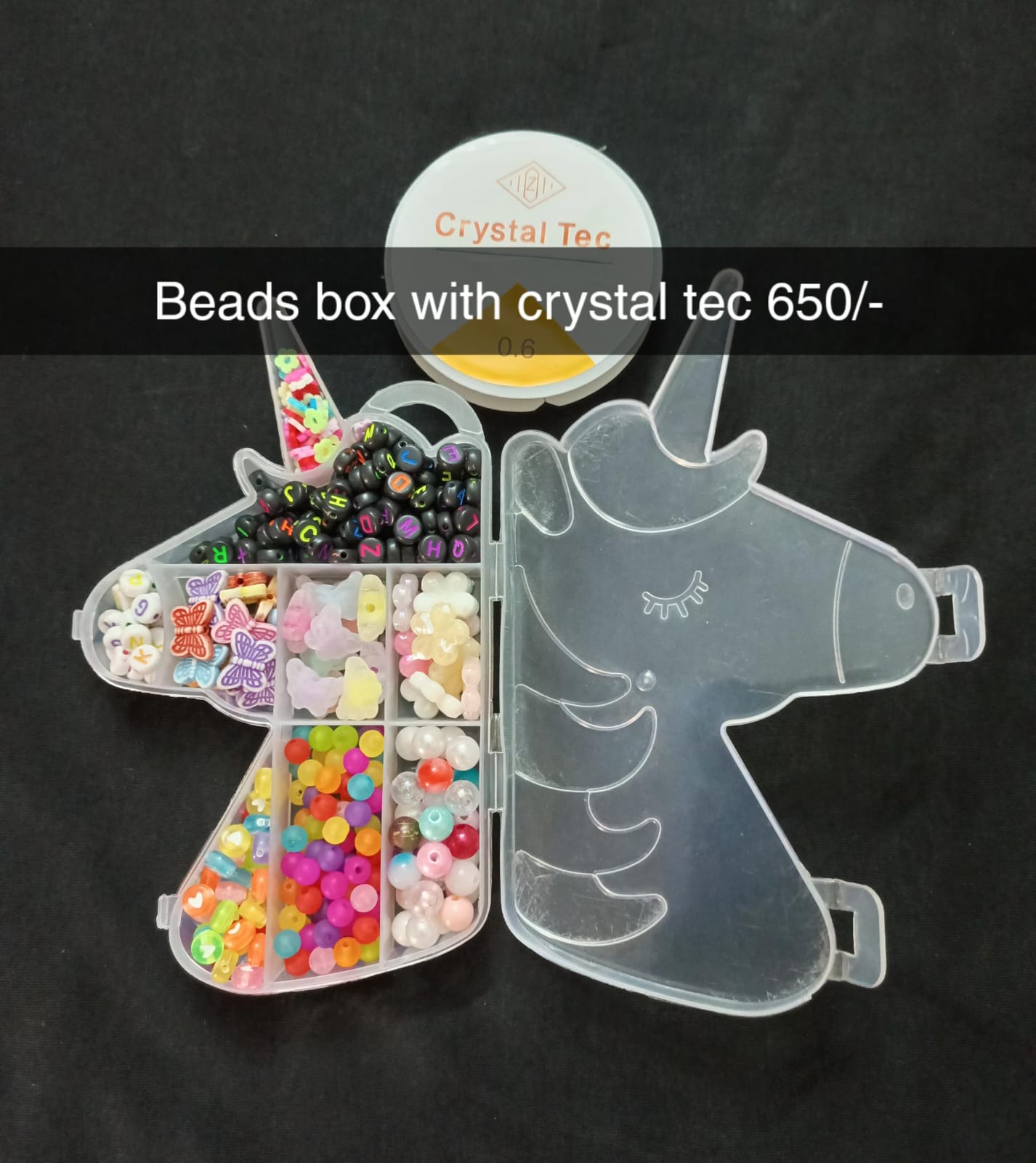 Beads Box With Crystal Tec