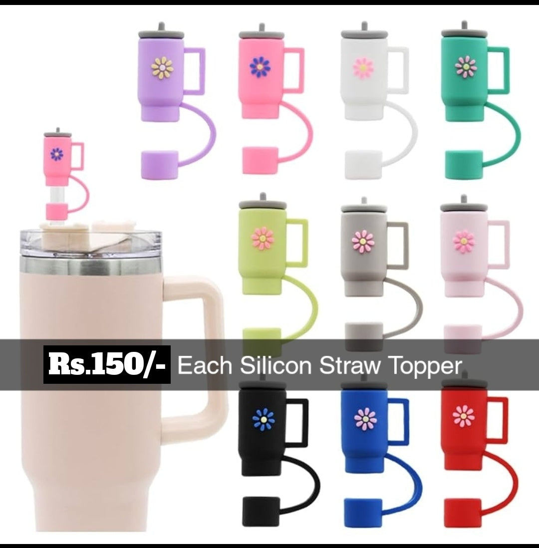 Silicon Straw Topper