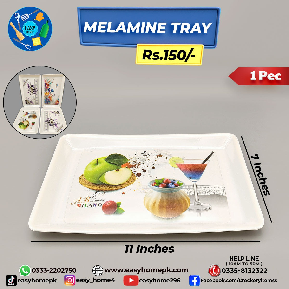 Melamine Tray