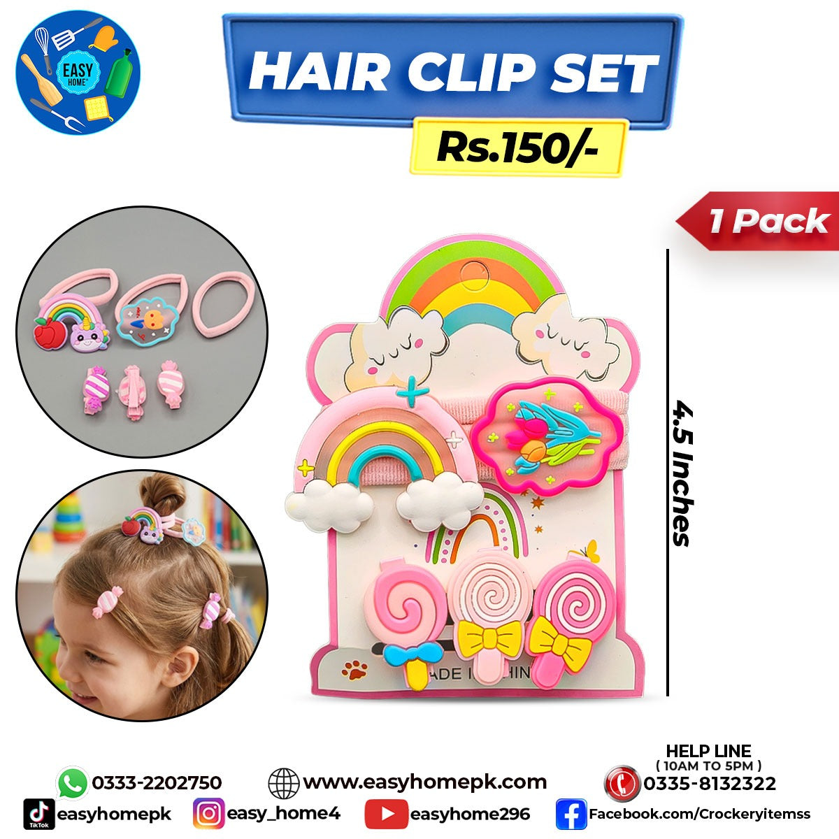 Hair Clip Set