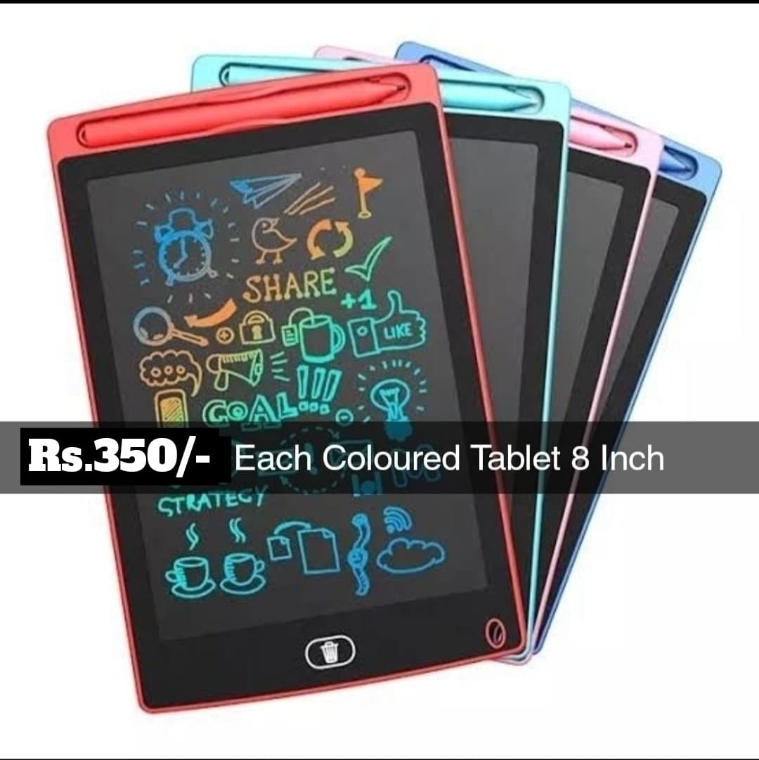 Writing Colored Tablet