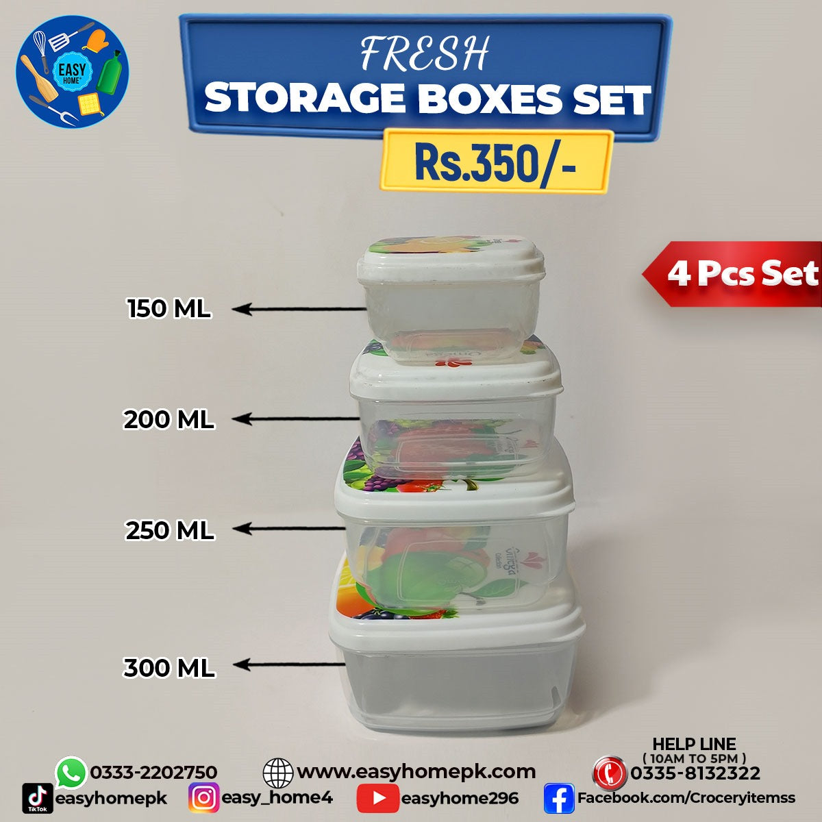 Food Boxes Set