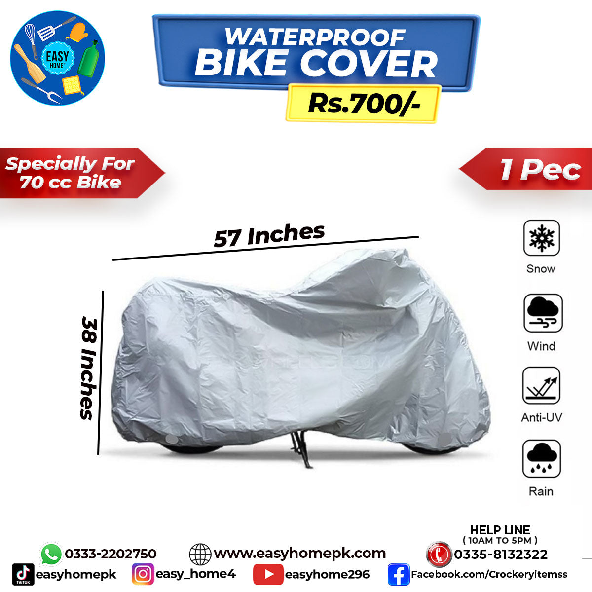 Bike Cover - Waterproof
