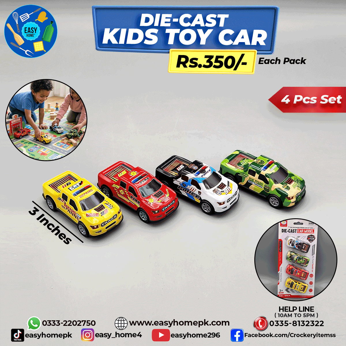 Die-Cast Car / Kids Toy Car