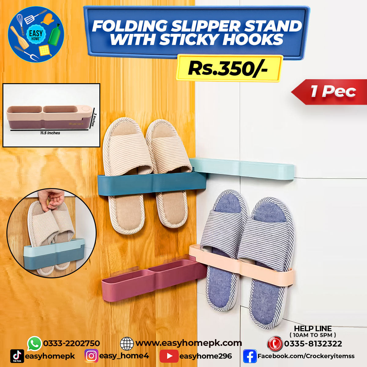 Folding Slipper Stand