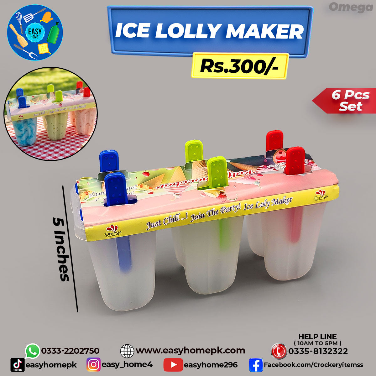 Ice Lolly Maker