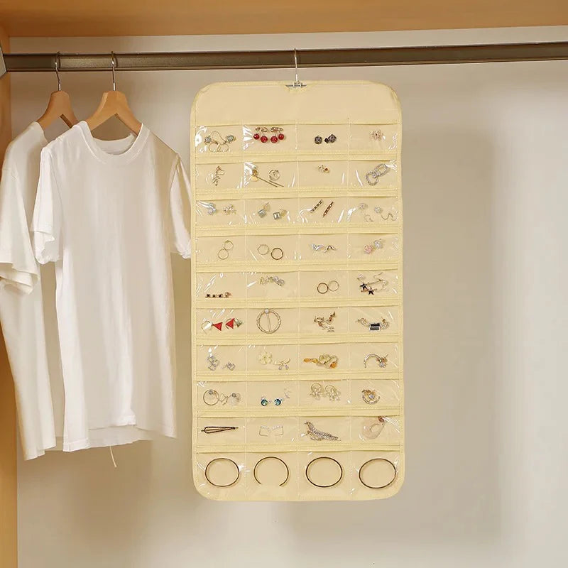 80 Pockets Jewelry Holder