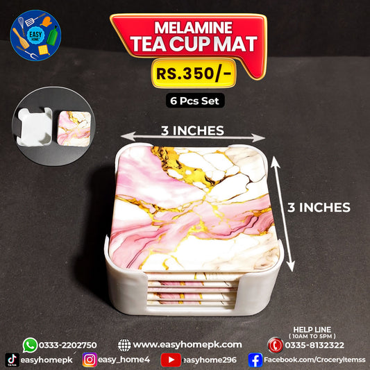 Melamine Tea Cup Mat