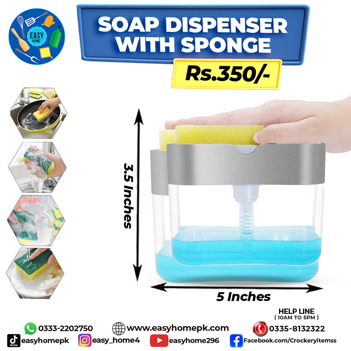 Cleaning Soap Pump Dispenser