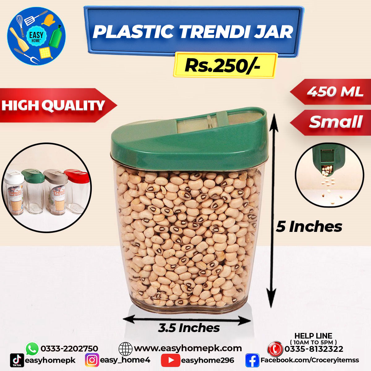 High Quality Mini Trendi Jar