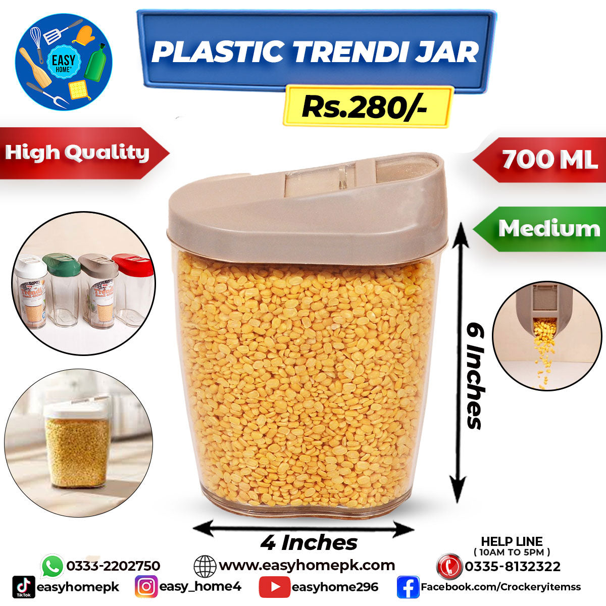 High Quality Trendi Jar