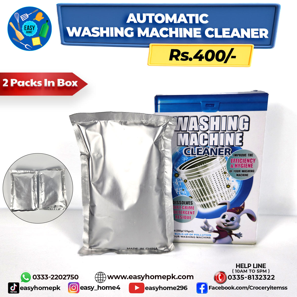Automatic Washing machine Cleaner