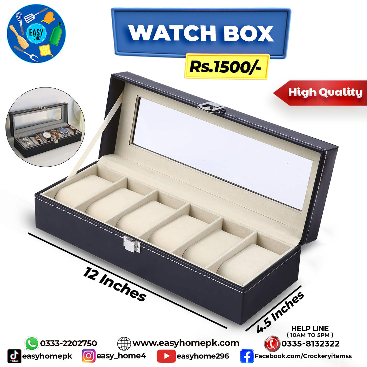 Imported Watch Box