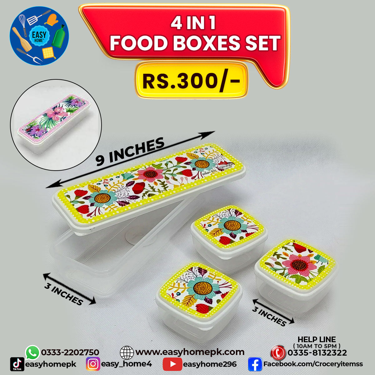 Small Food Boxes / Container