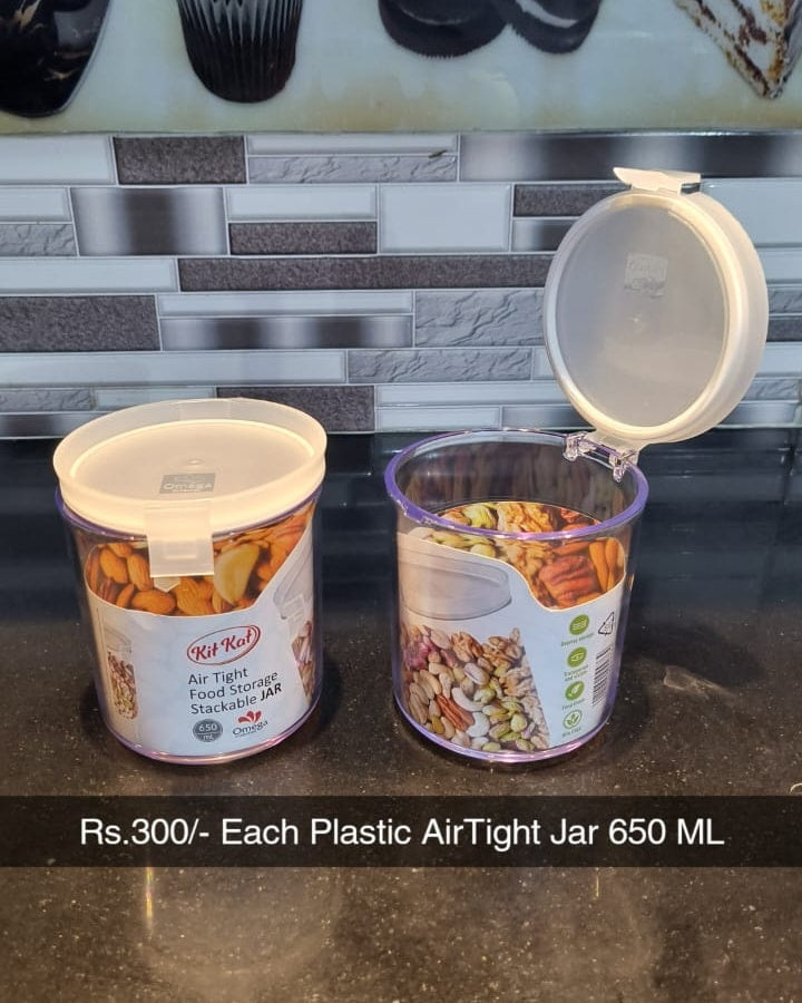 Airtight Jar - 650 ML – EASY HOME