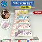 Girls Hair Clip Set