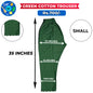 Green Ladies Cotton Trouser-Small