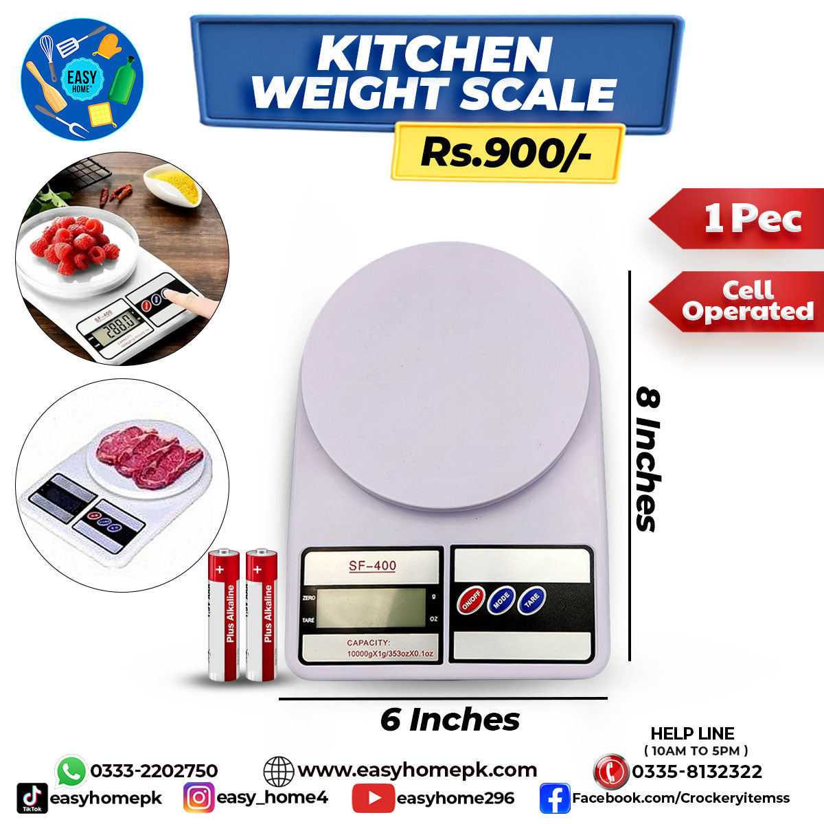 Kitchen Weight Scale