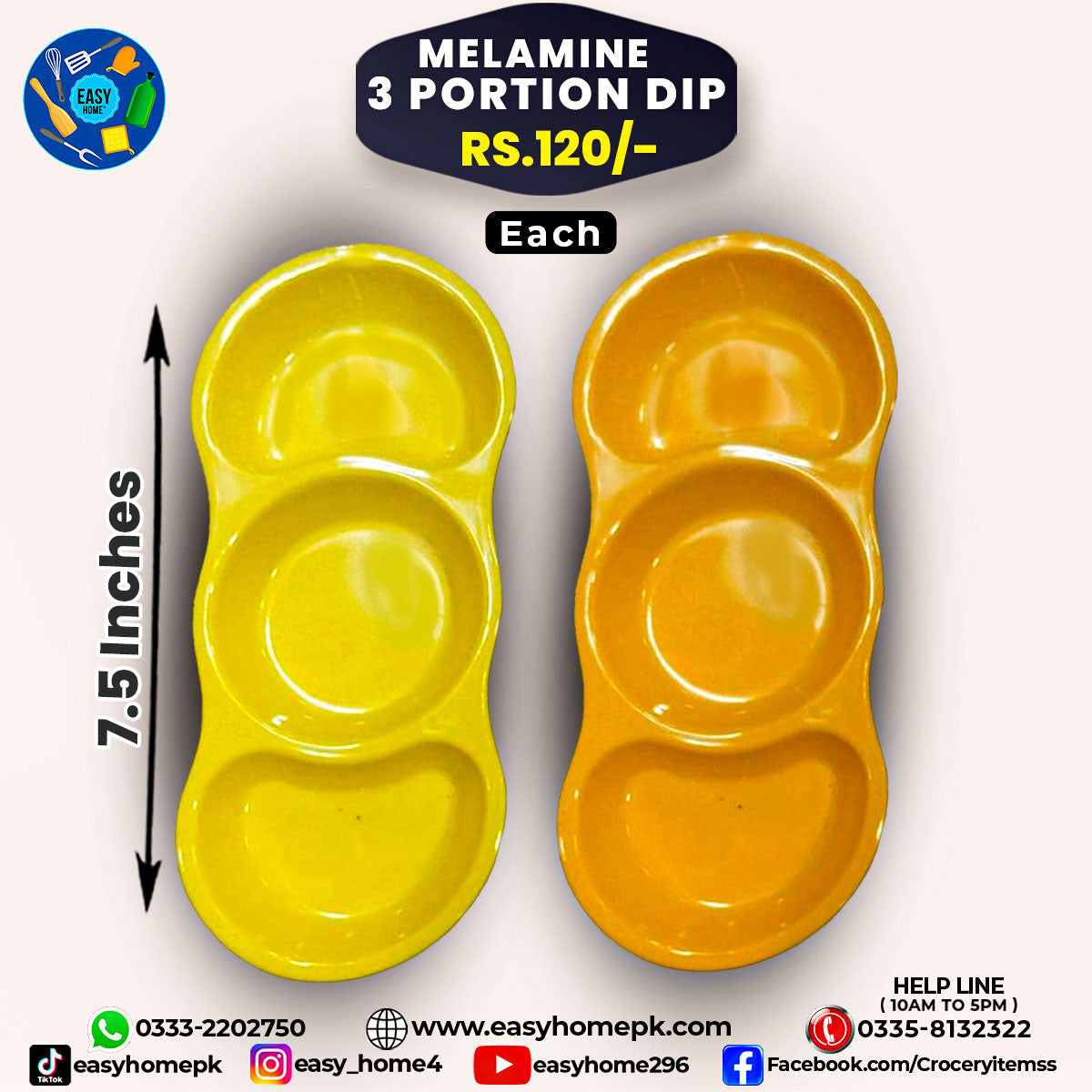 Melamine 3 Potion Dip
