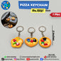 Pizza Keychain