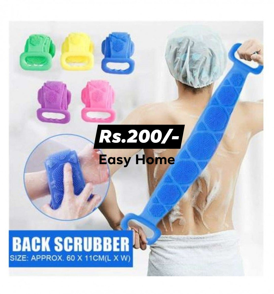 Silicon Back Scrubber