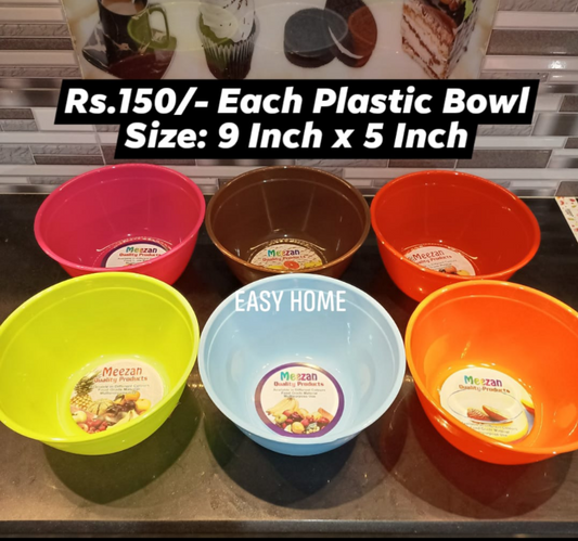 Meezan Plastic Bowl