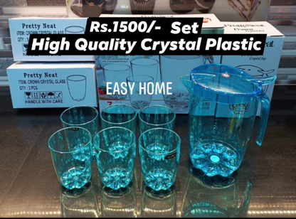 Crystal Plastic Set