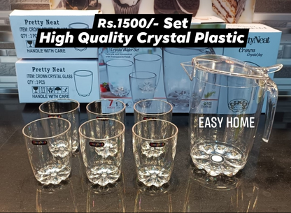 Crystal Plastic Set