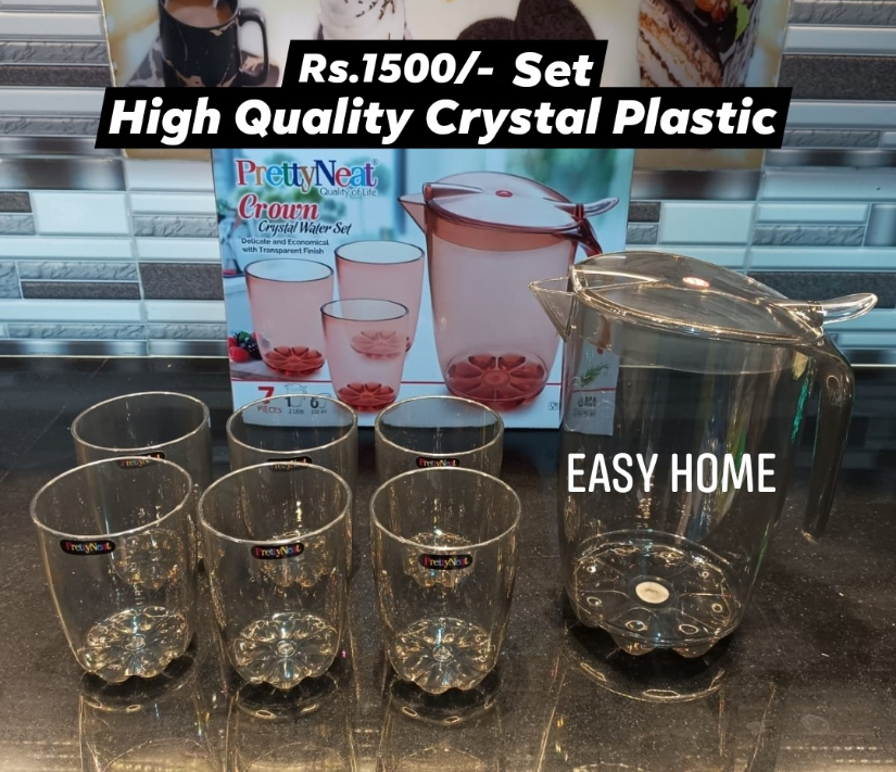Crystal Plastic Set