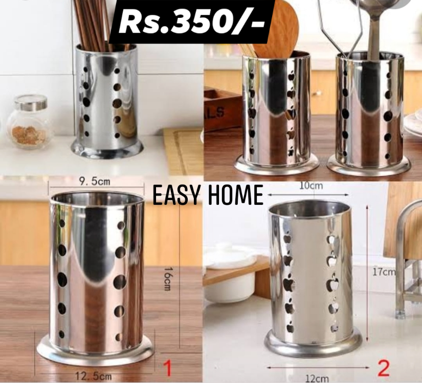 Steel Spoon Holder
