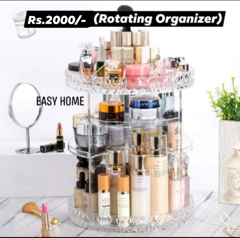 Cosmetic 360 Rotating Organizer