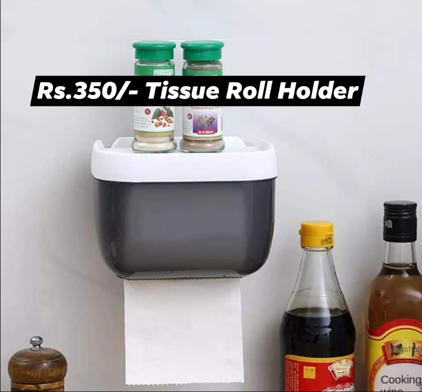 Sticky Tissue Roll Holder